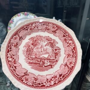 Plato o masitero de colección inglés rosa Mason´s – 25 CM