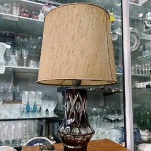 Increible lámpara de cristal súper tallado