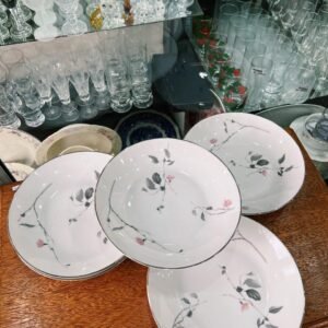 Set de 4 platos hondos porcelana  Rosenthal Alemana