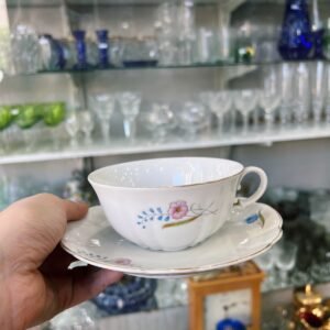 Dúo de té porcelana verbano