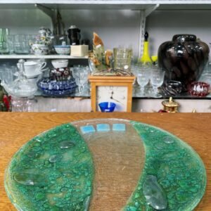 Fuente de vidrio o centro de mesa