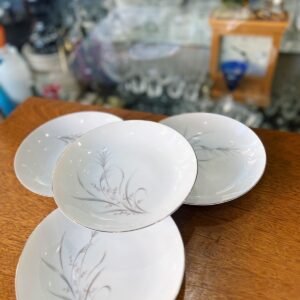 Set de 4 platos hondos porcelana tsuji