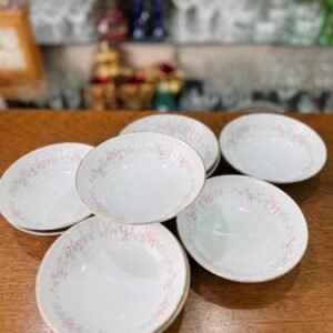 Juego de 9 compoteras porcelana Tsuji