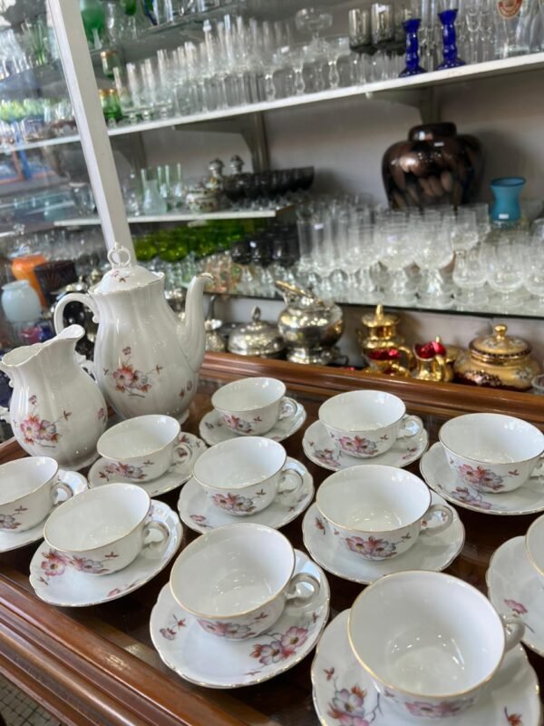 Juego de café completo para 12 personas de porcelana Verbano