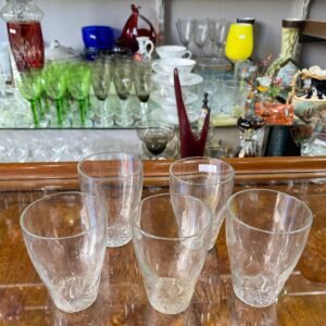 Set de 5 vasos