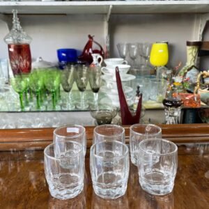 Juego de 6 vasos chupitos