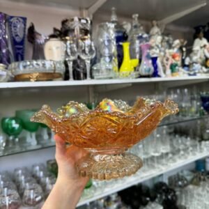 Gran centro de mesa Carnival Glass