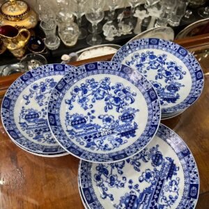 Juego de 11 platos hondos porcelana tsuji old blue