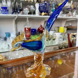 Gallo de cristal de murano italiano