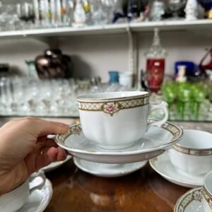 Juego de 6 dúos de té ingleses