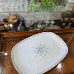 Fuente rectangular mediana porcelana tsuji diseño mandala