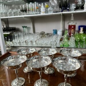 Juego de 6 copas para postre o brindis – Platería