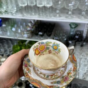 Dúo de té inglés de colección “KIANG” England