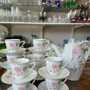 Juego de café de porcelana