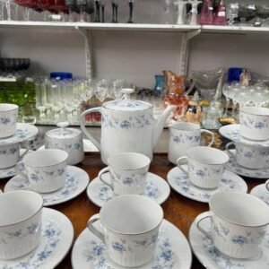 Juego de té porcelana tsuji completo para 12 personas