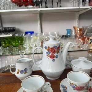 Juego de café porcelana