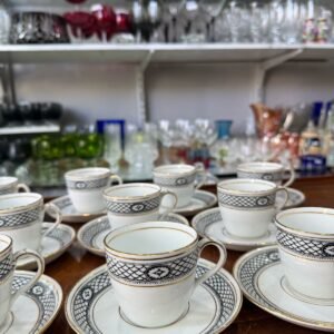 Juego de café porcelana inglesa