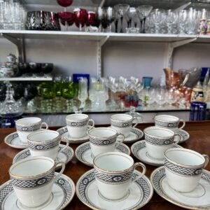 Juego de café porcelana inglesa