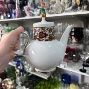 Tetera porcelana verbano