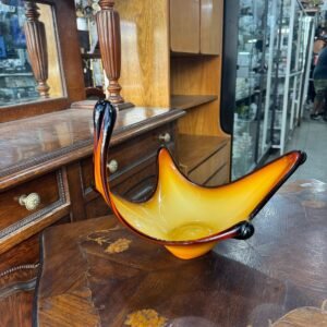 Centro de mesa de murano naranja