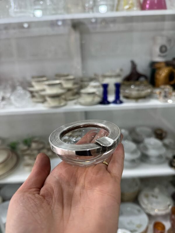 Set de 2 ceniceros en caja de cristal - Image 3