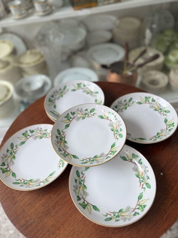 Juego de 6 platos hondos porcelana japonesa - Image 4