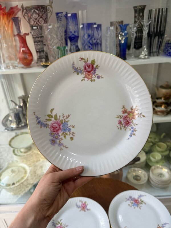 Juego de 11 platos playos de porcelana - Image 3