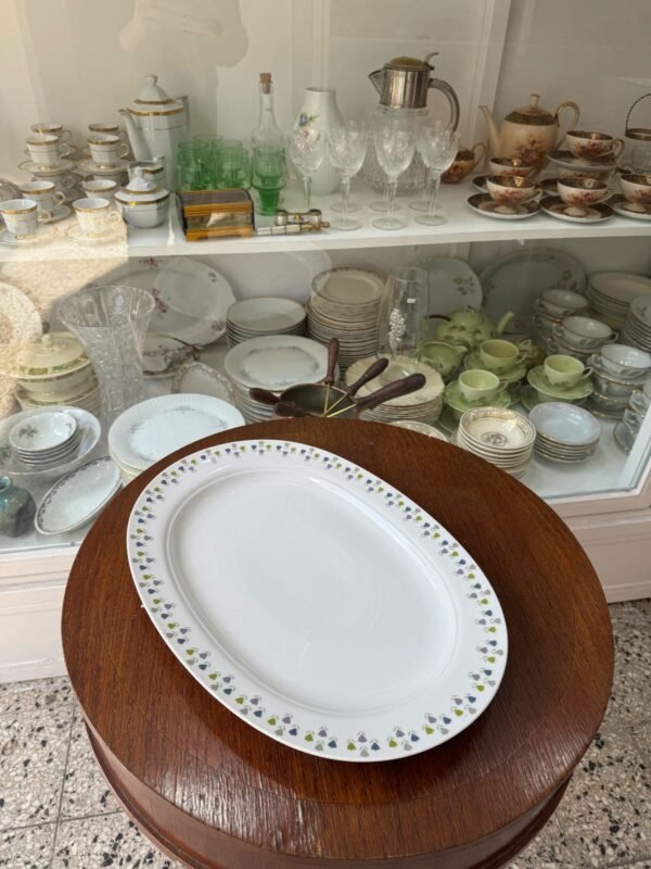 Fuente oval mediana porcelana alemana