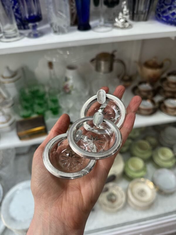 Set de 3 ceniceros PLATA LAPPAS