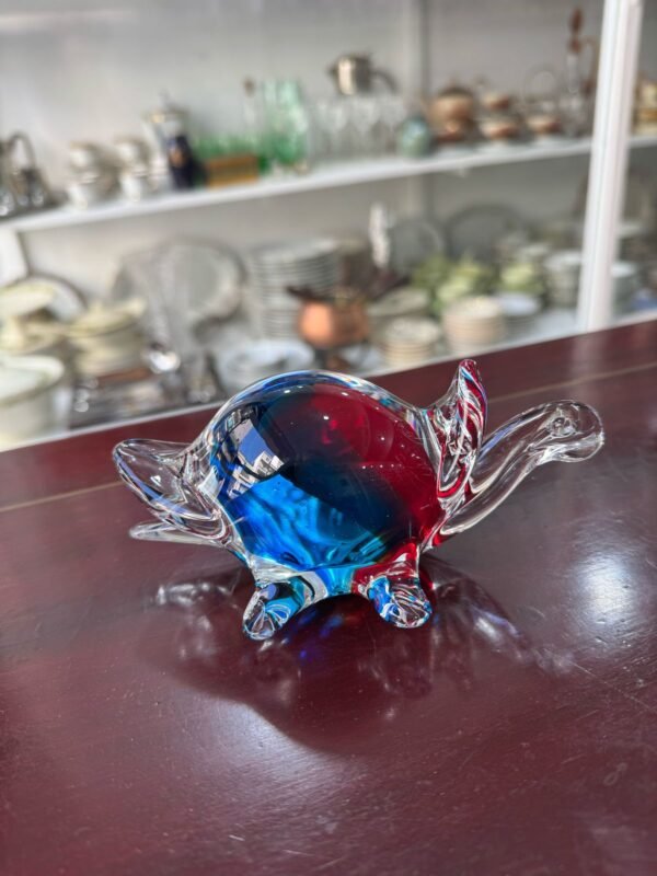 Tortuga de cristal de murano
