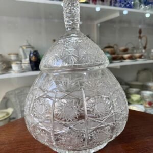 Potiche cristal súper tallado