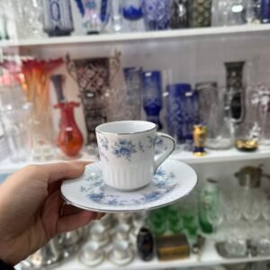 Dúo de café porcelana tsuji