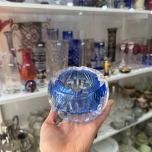 Cenicero de cristal súper tallado