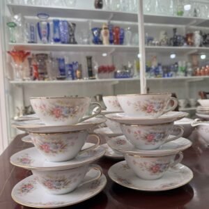 Juego de té completo para 12 personas porcelana tsuji