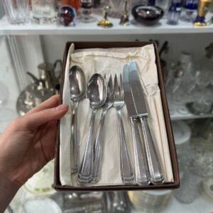 Set infantil de cubiertos PLATA LAPPAS – 6 piezas