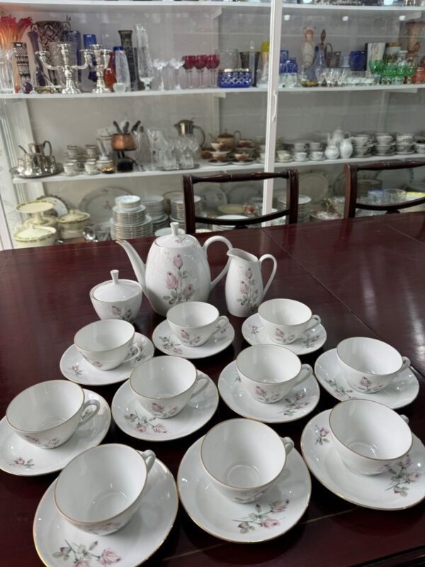 Juego de té porcelana verbano completo para 10 personas - Image 7