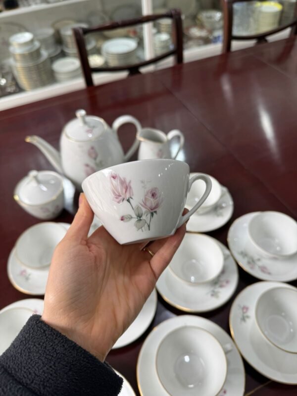 Juego de té porcelana verbano completo para 10 personas - Image 8