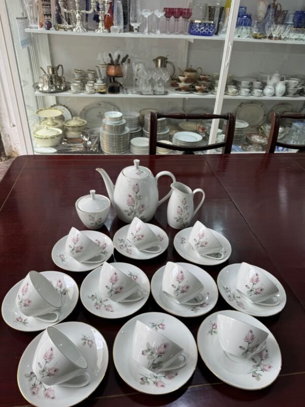 Juego de té porcelana verbano completo para 10 personas - Image 3