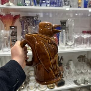 Jarra pingüino de loza COLONIAL