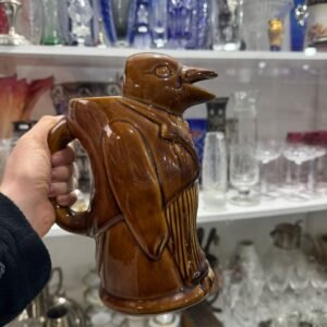 Jarra pingüino de loza COLONIAL