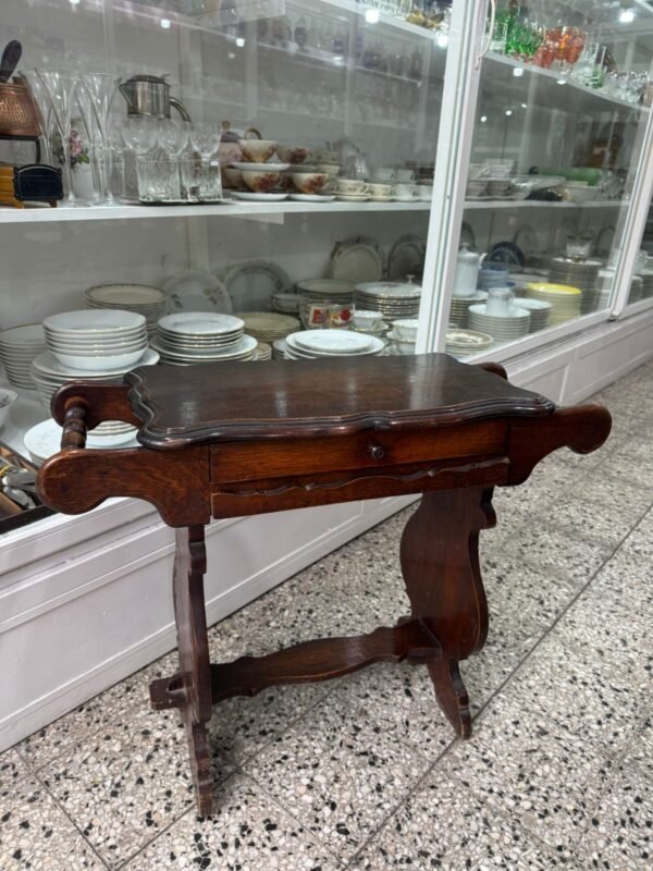 Mesa costurero con cajon de estilo de cedro - Image 2