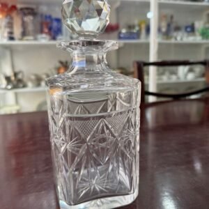 Exquisito botellón de cristal súper tallado estilo BACCARAT