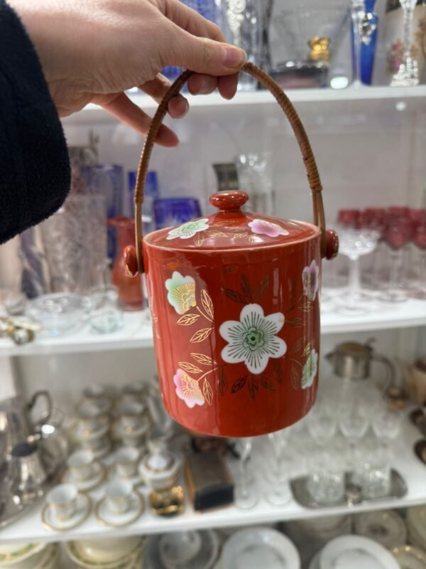 Hielera porcelana oriental pintada a mano - Image 3