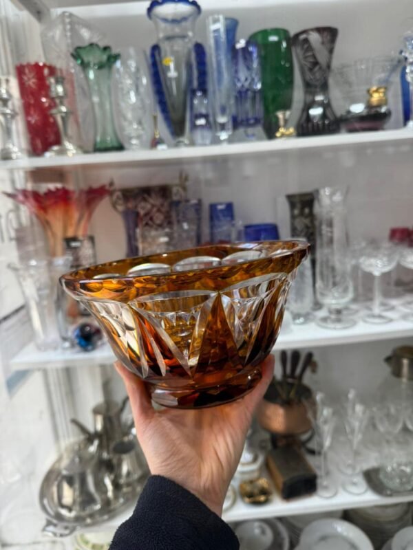 Centro de mesa cristal ambar - Image 7