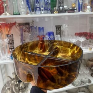 Copetinero VINTAGE 70´S vidrio tipo murano