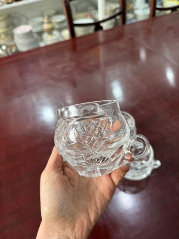 Set de 5 tazas cristal súper tallado - Image 3