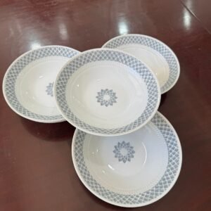 Juego de 6 platos hondos porcelana CASTRO GALICIA ESPAÑA