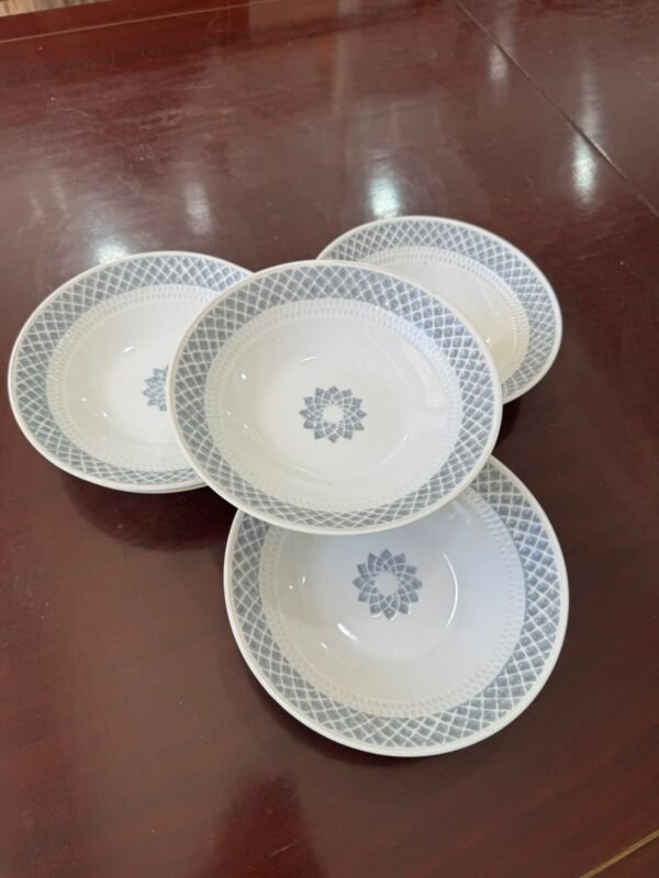 Juego de 6 platos hondos porcelana CASTRO GALICIA ESPAÑA