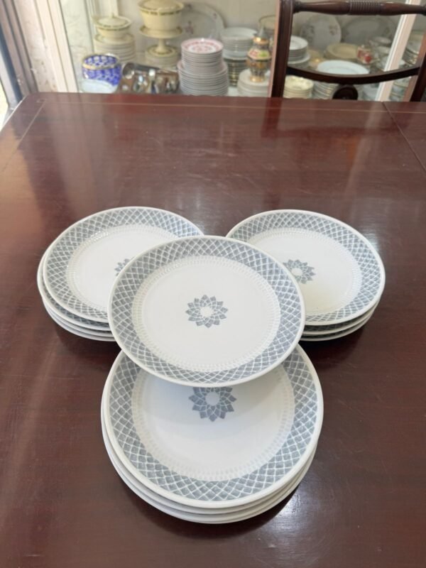 Juego de 13 platos de postre porcelana CASTRO GALICIA ESPAÑA - Image 2