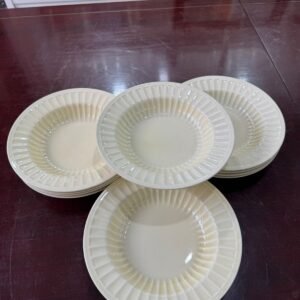Juego de 11 platos hondos ingleses CROWN DUCAL